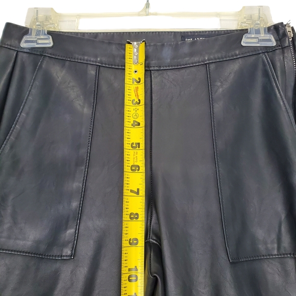 BlankNYC The Bond Black Vegan Leather / Faux Leather Skinny Pants Size 25 - Picture 14 of 15